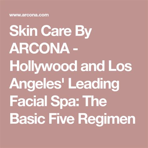 Hollywood and Los Angeles' Leading Facial Spa 